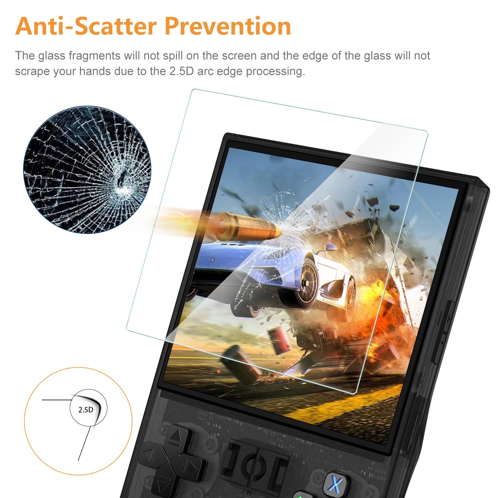 Hianjoo 3-Pack Screen Protector Compatible with R36MAX / R36 MAX, [HD...