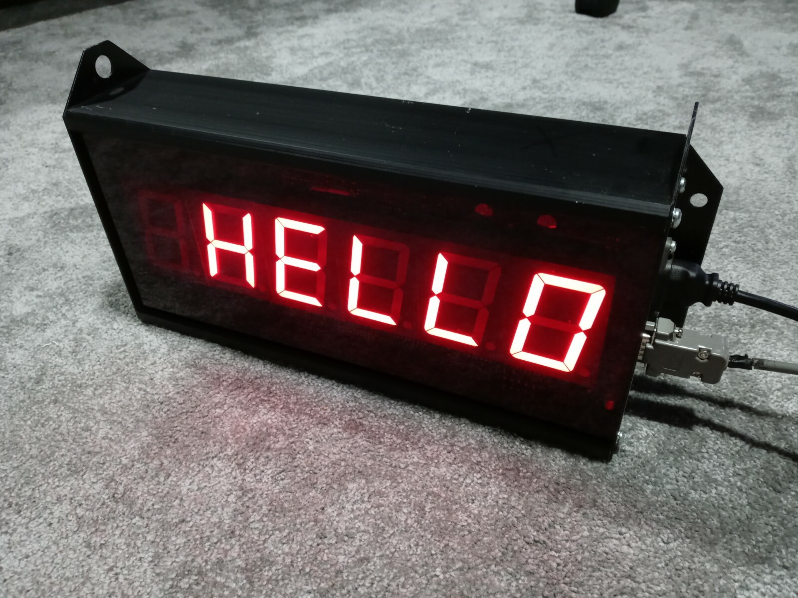 American LED-Gible Ledgible Counter Sign  TL-2421, 6 Digit 2.3 Inch, User Manual