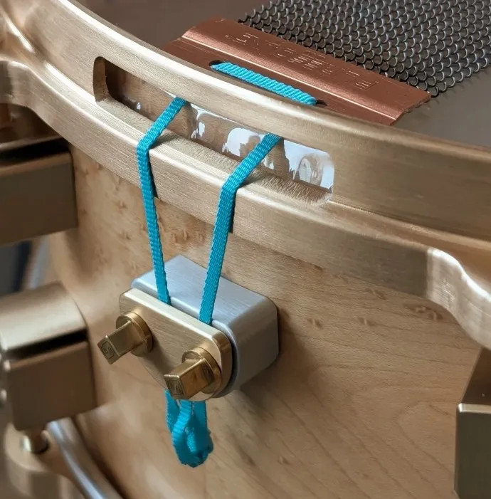 Sonique Poly Pro Slim Snare Straps 2 Pair