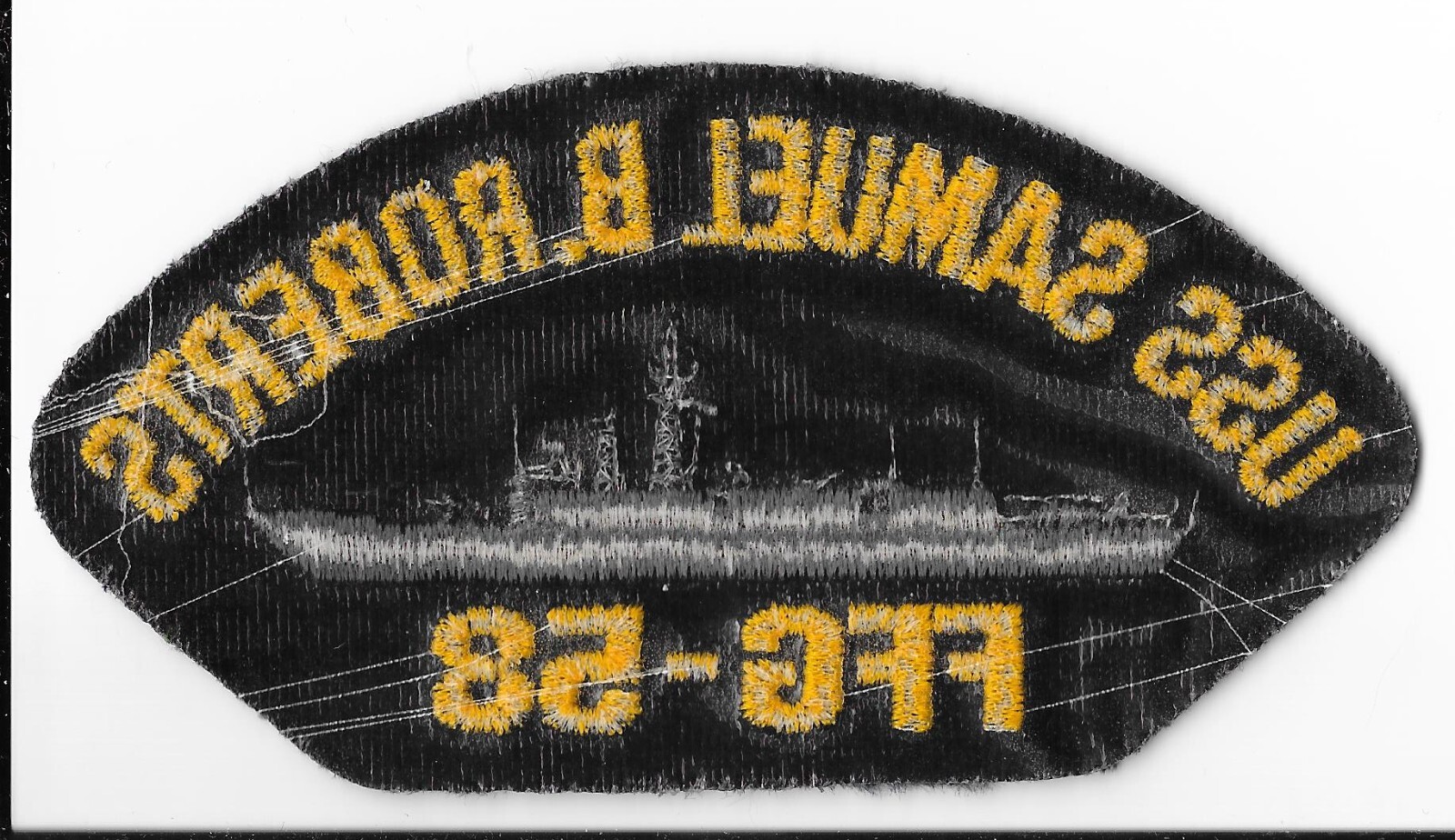 United States Navy USS Samuel B. Roberts FFG-58 Hat Patch V2