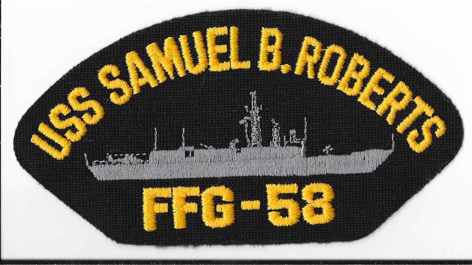United States Navy USS Samuel B. Roberts FFG-58 Hat Patch V2