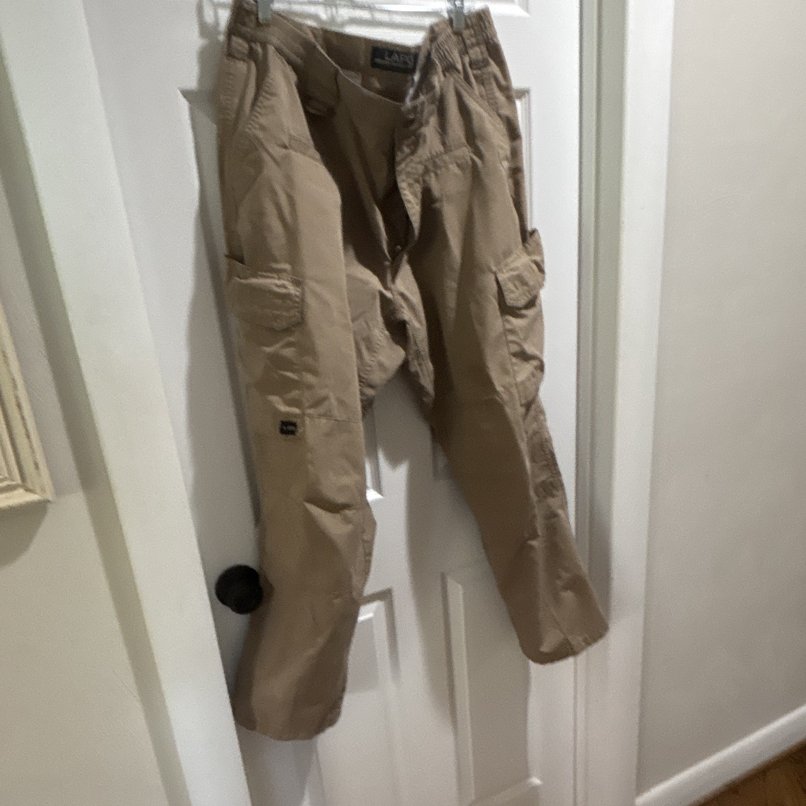 LAPG Operator Tactical Pants Khaki Solid Cotton Blend Men's 38 REG LAPG-PT-3