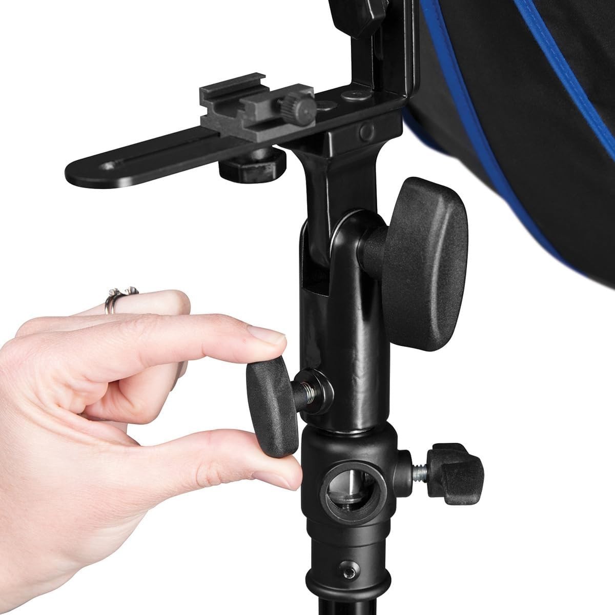 Durable All-Metal Rapid Box Speedlite Insert for Quick Attachment & Versatility