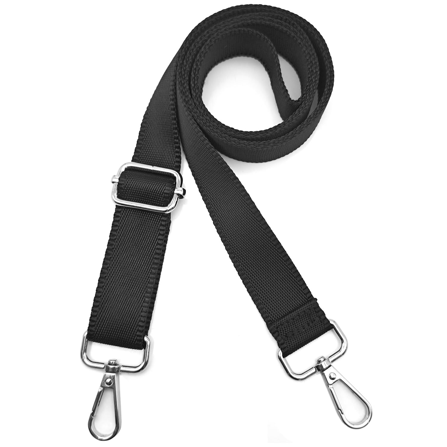 Yiaizhuo 1" Wide Purse Straps Replacement Width: 1 inch, Silver Buckle