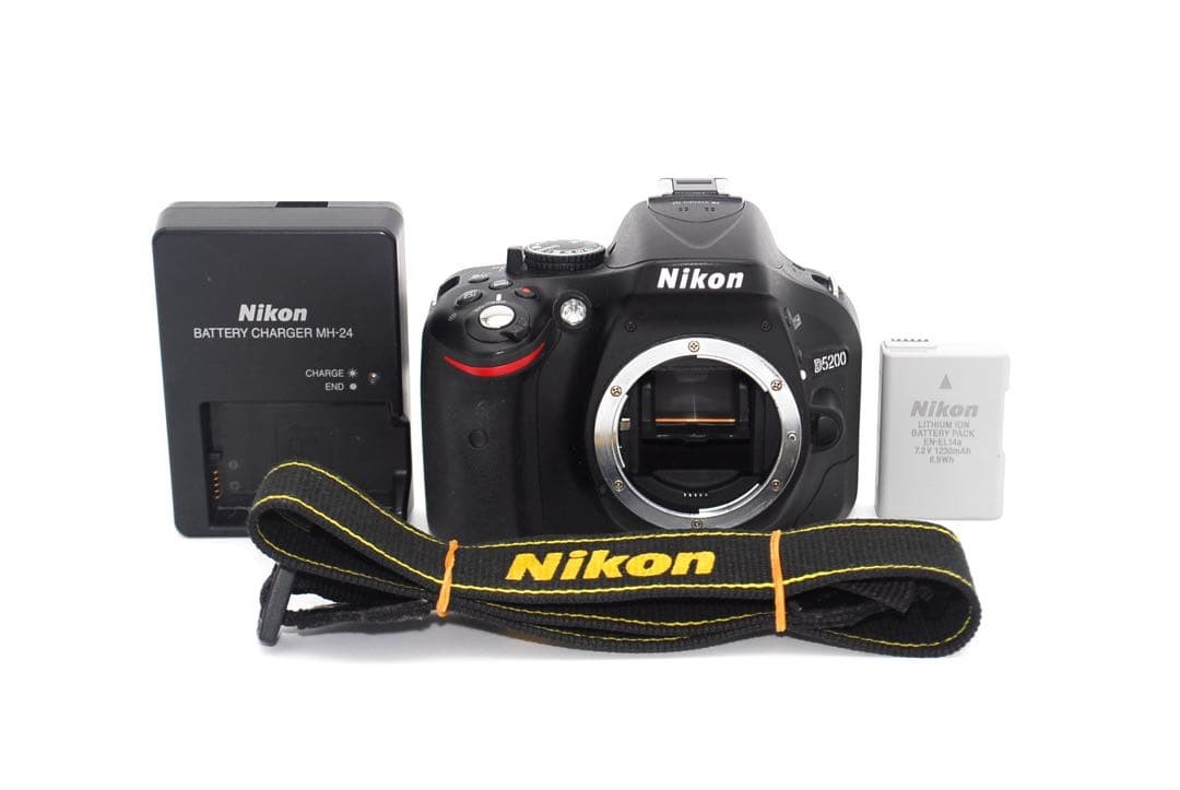 Convenient For Carrying Around: Nikon D5200 Body