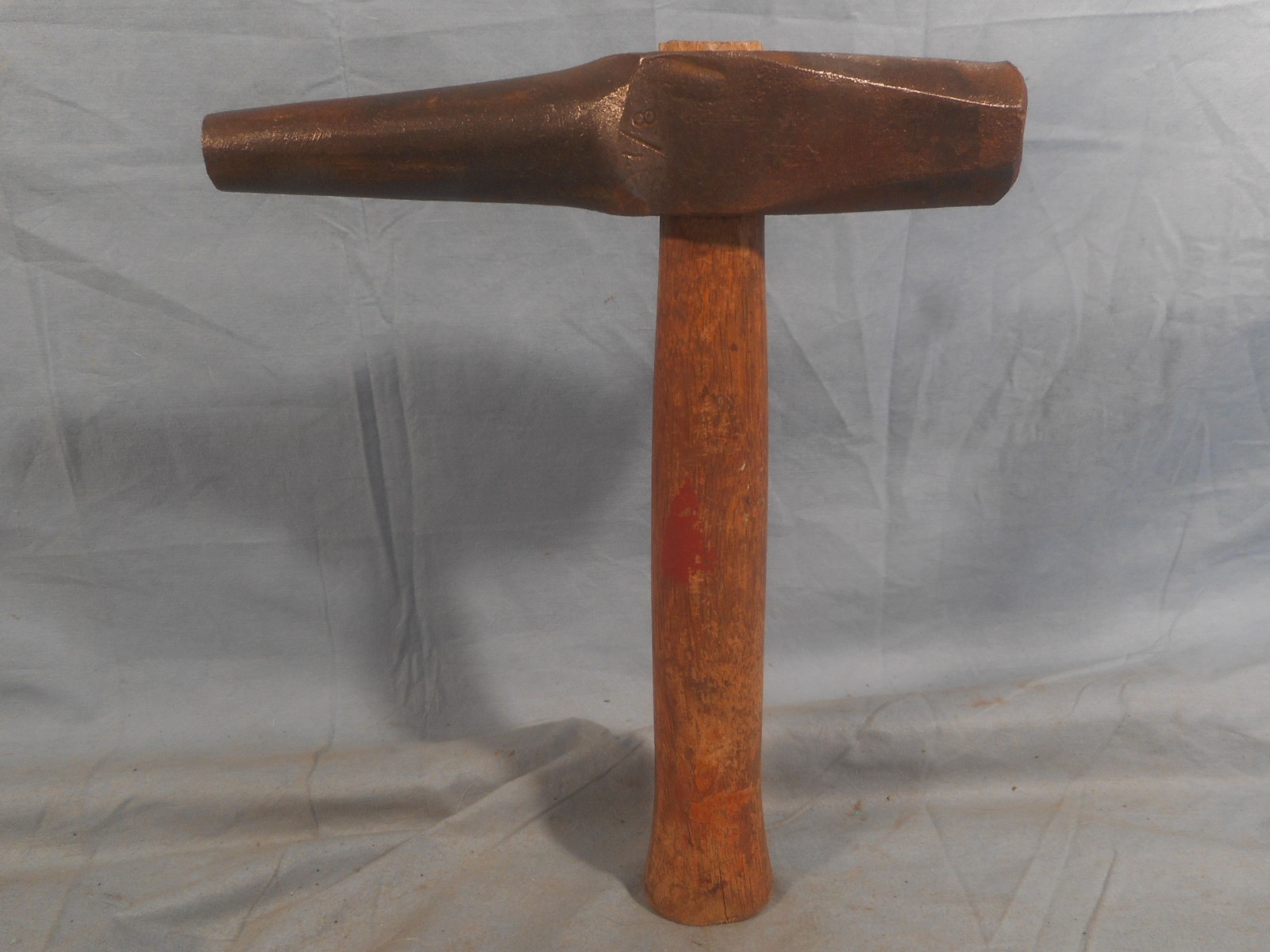 ROUND 7/8" BLACKSMITH DRIFT PUNCH HOLE HAMMER BLACKSMITH ANVIL VINTAGE TINSMITH