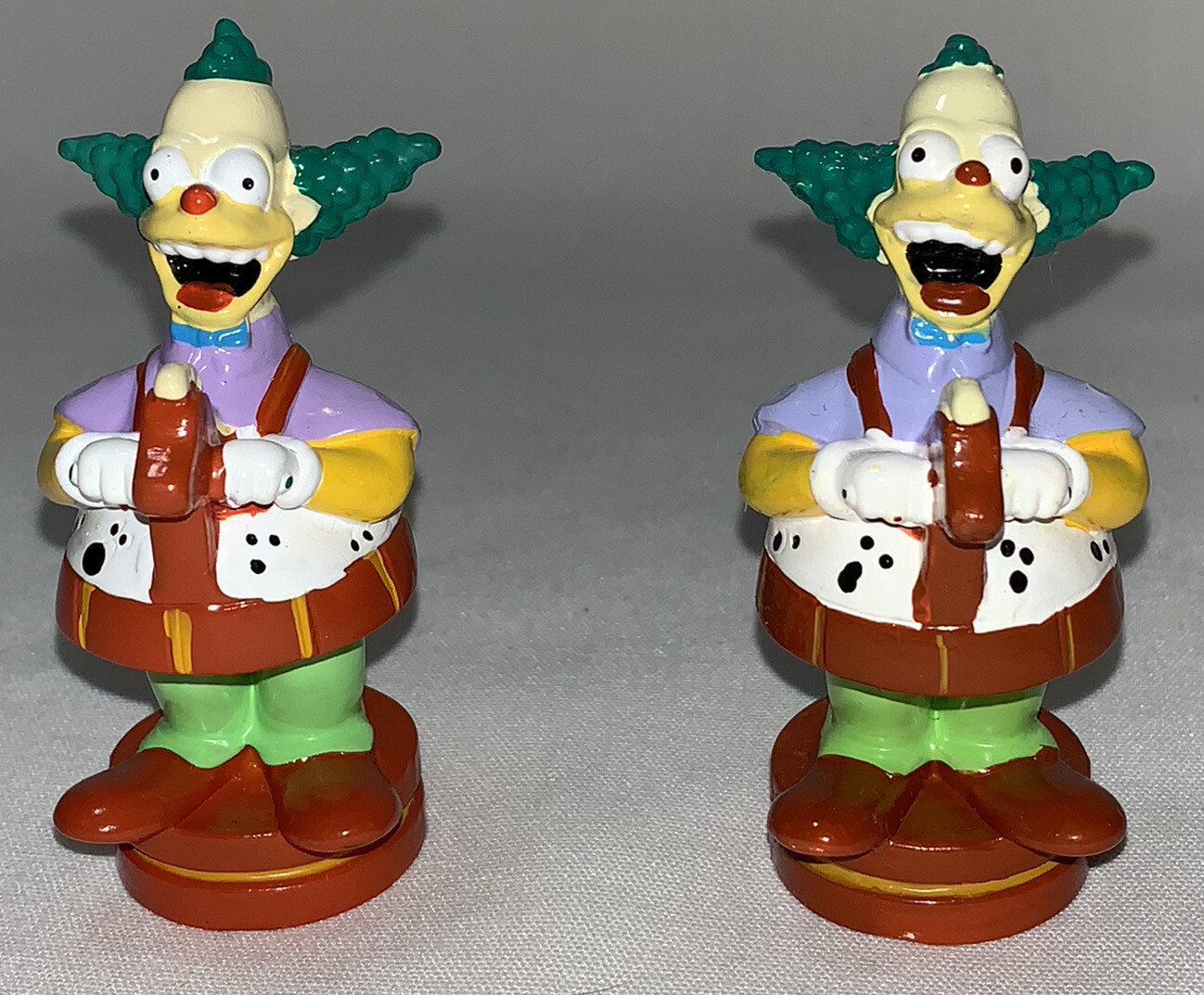1998 SIMPSONS Chess Game Krusty the Clown RED Knight Replacement Piece 2 Total🤡