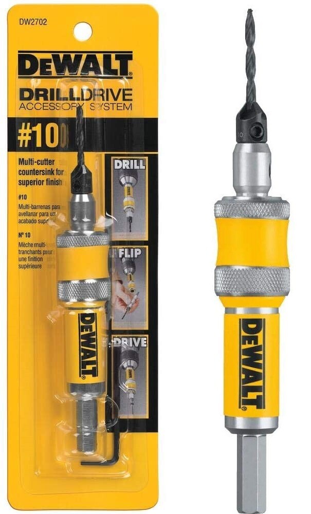 1 Brand New DEWALT Drill Flip Drive Kit DW2702 Screw size #10