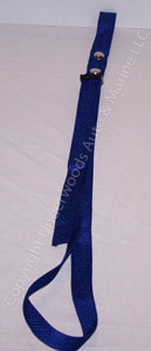 Blue Straps Set of 2 Adjustable Boat Fender Bumper New Docking Boating USA Made