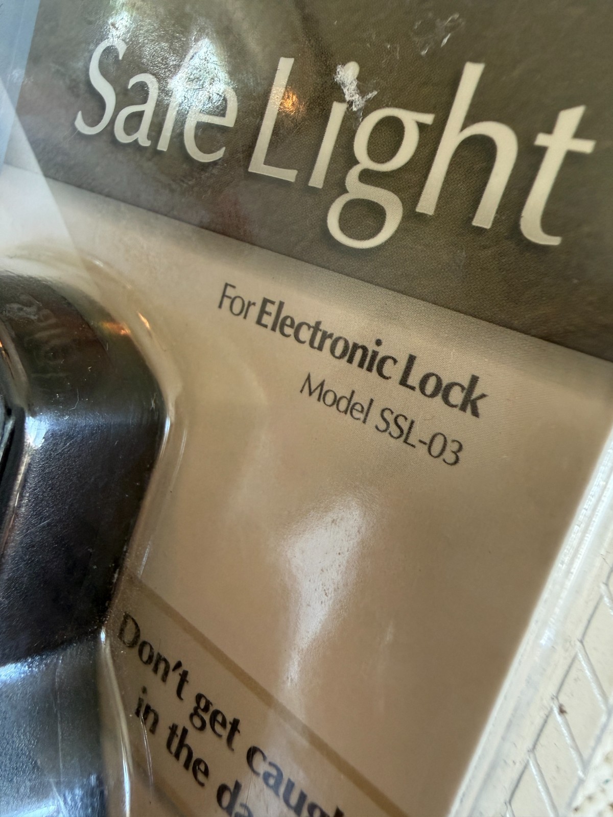 Security Safe Light for Electronic Lock Model SSL-03 NIP
