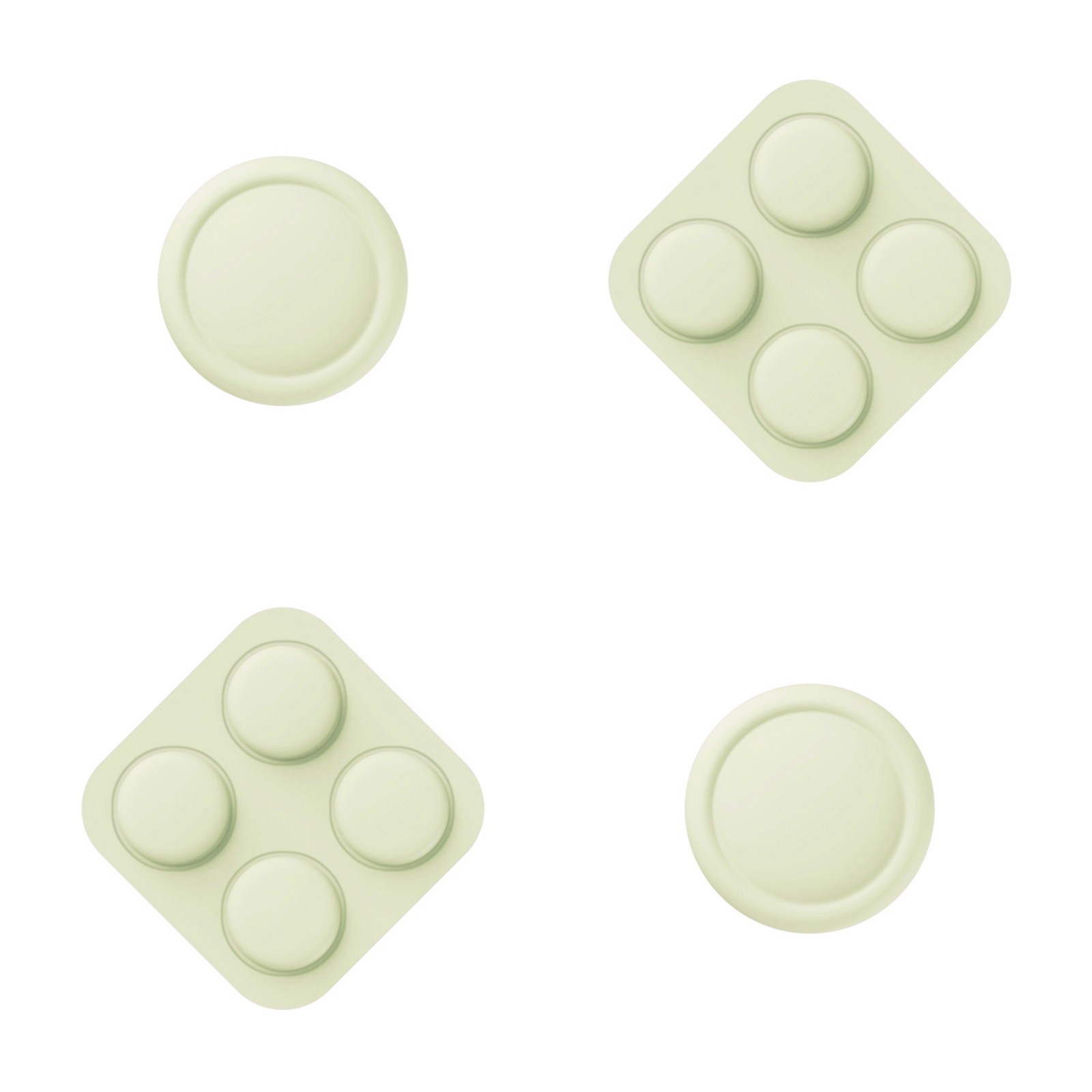 PlayVital Button Caps + Thumb Grip Set for Nintendo Switch 2
