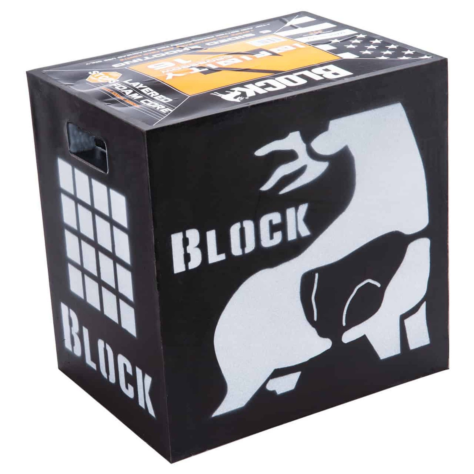 BLOCK Infinity Crossbow 6-Sided Foam Archery Target, 16" x 16" x 16", 520 FPS