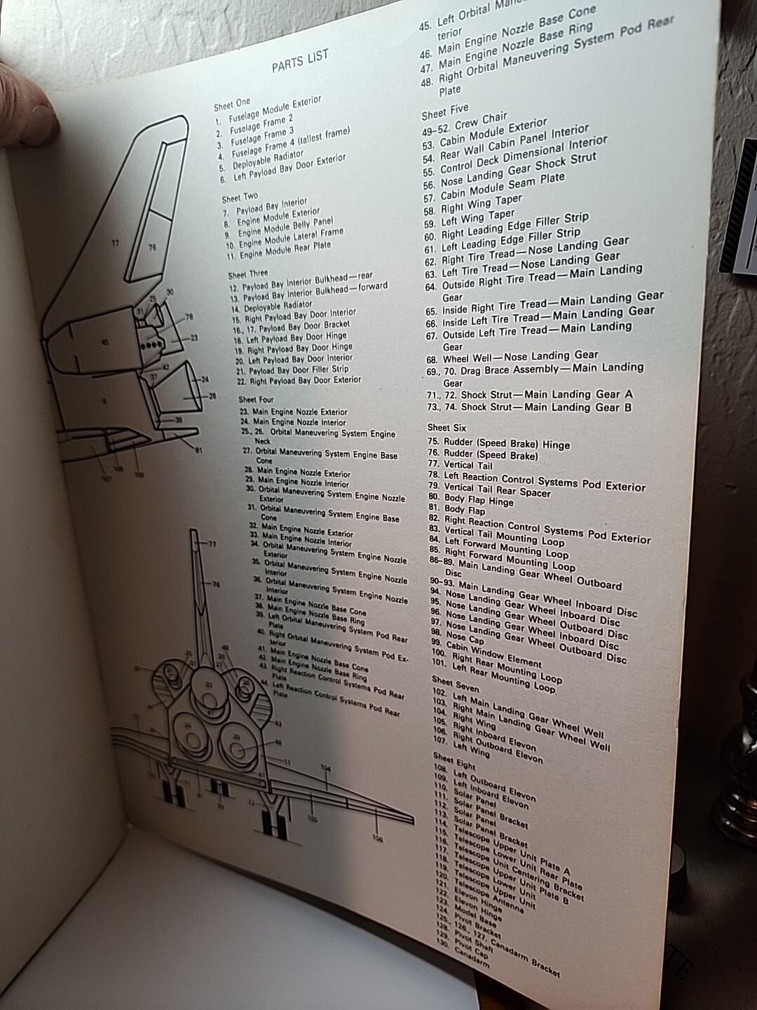 1982 Space Shuttle Build it Yourself Series a Complete Kit In A Book JBX53