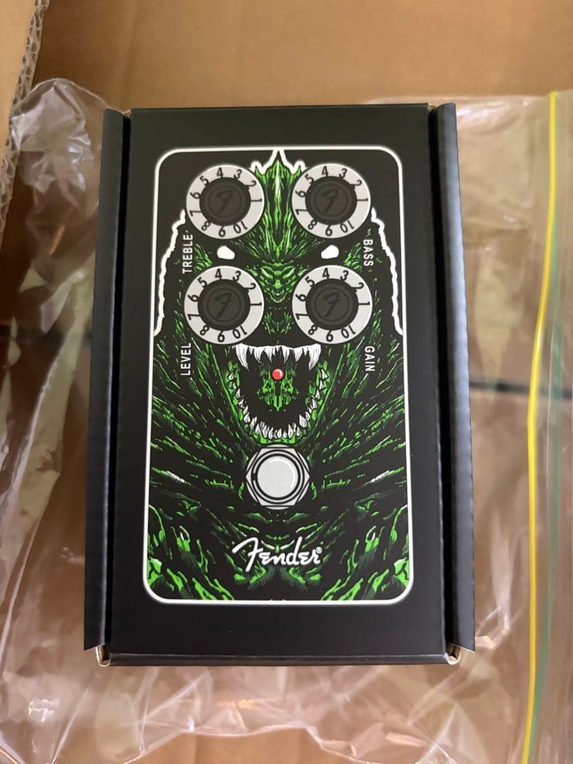 Fender Godzilla Distortion Pedal Limited Edition Japan Exclusive 70th NEW
