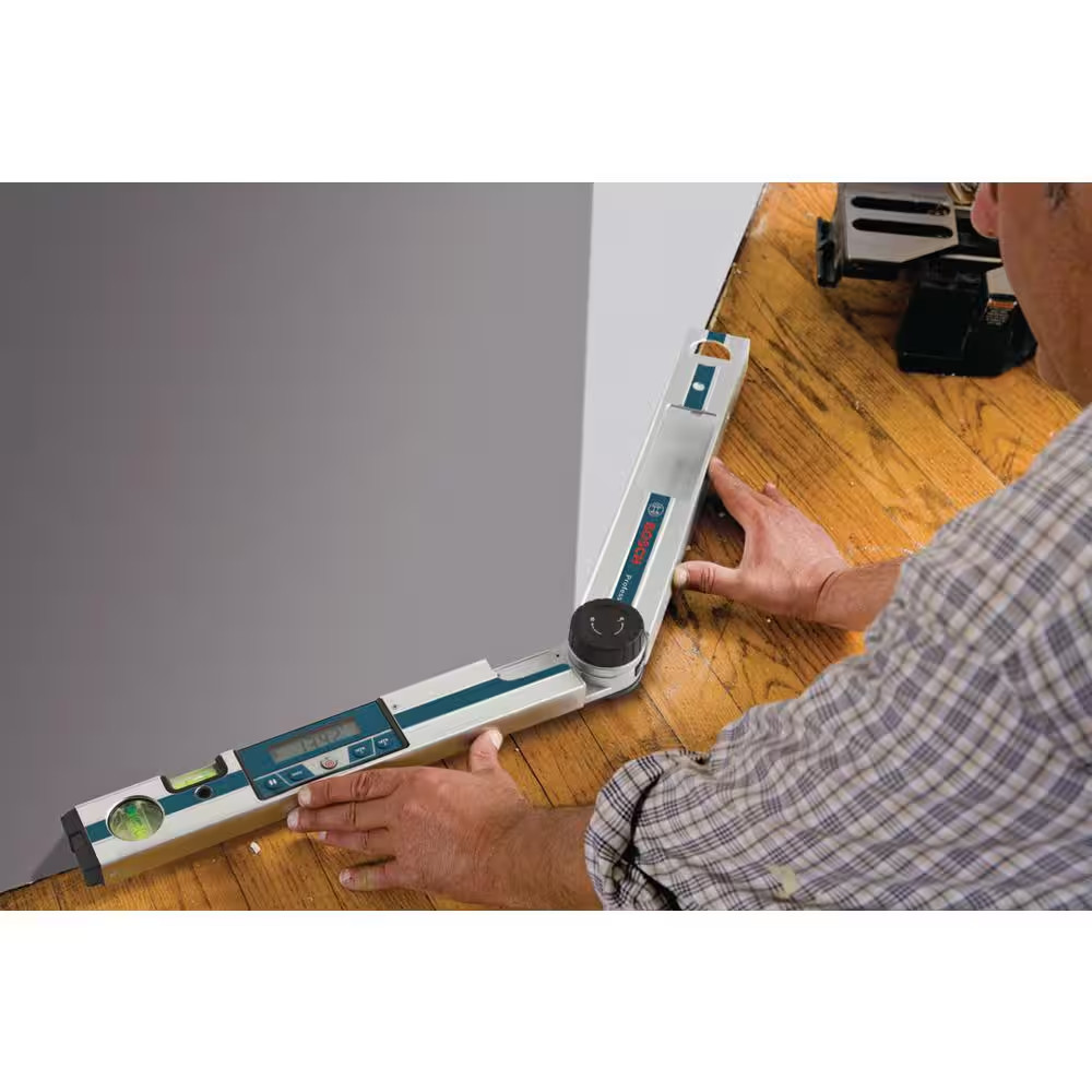 Miter Finder Digital Angle Finder Features Miter Cut Calculator, Protractor and