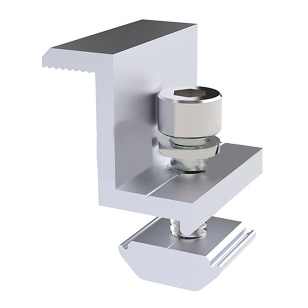 Solar End Clamp Adjustable-Solar Panel Bracket-Clamp Wide Photovoltaic Support