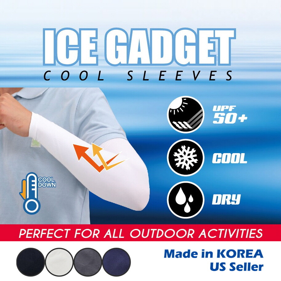 (4 Pairs) Cooling Arm Sleeves Cover UV Sun Protection Outdoor Sports Unisex