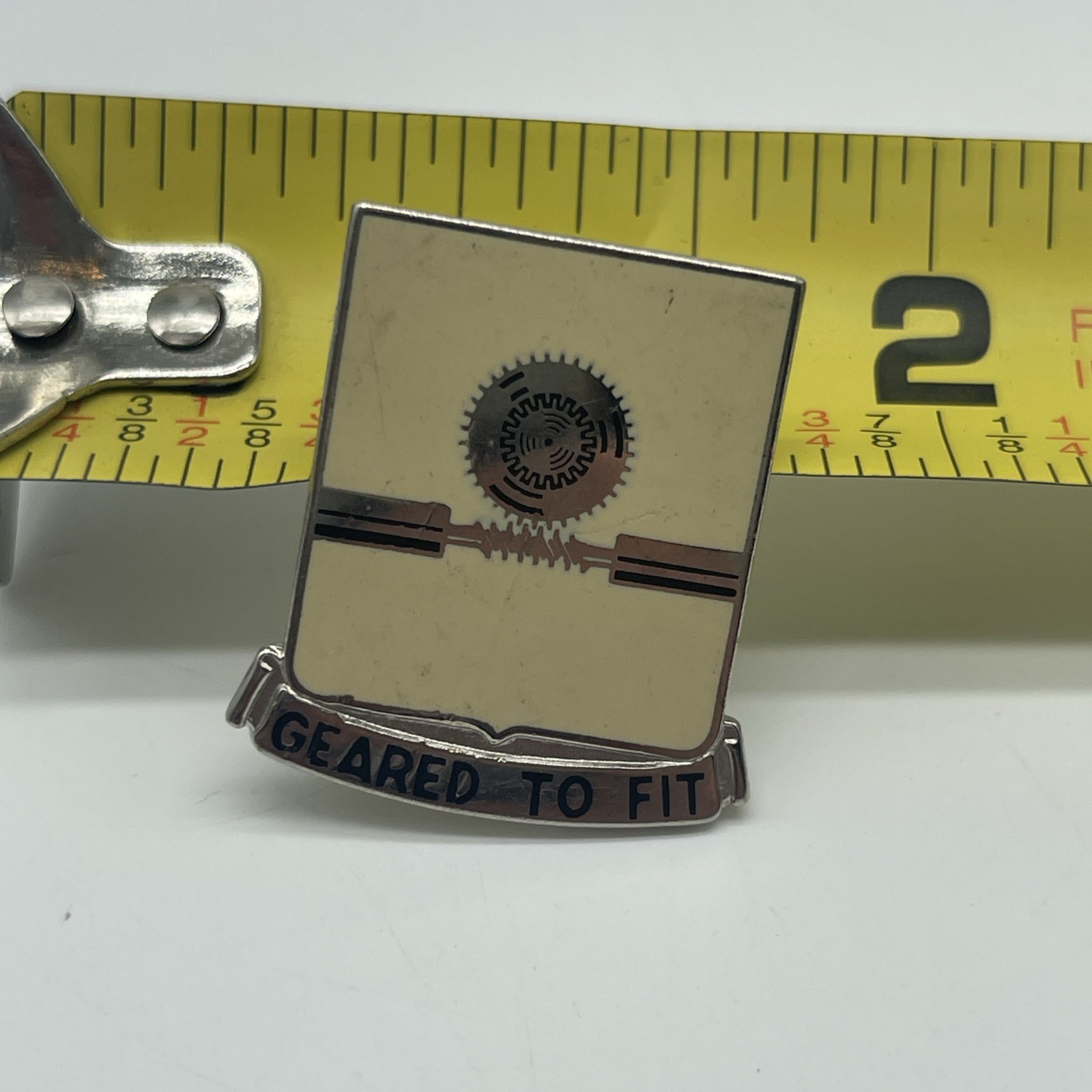 U.S. Military 27th Transportation Battalion DI DUI Crest Pin Clutch GEARD TO FIT