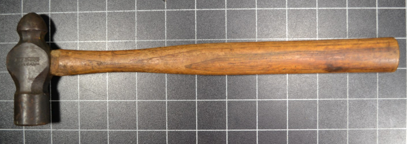 TRUE TEMPER - VULCAN - NO. VBP1 - 20oz - BALL PEIN HAMMER - WABASH RAILWAY