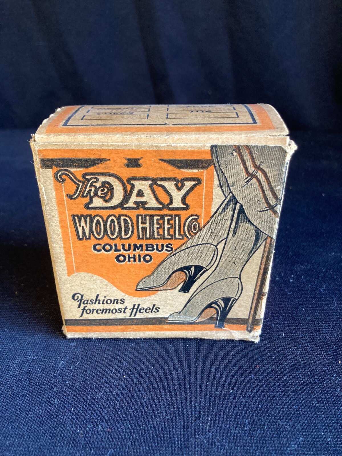 The Day Wood Heel Company (Columbus, Ohio) Fashions Foremost Heels Spanish Louis