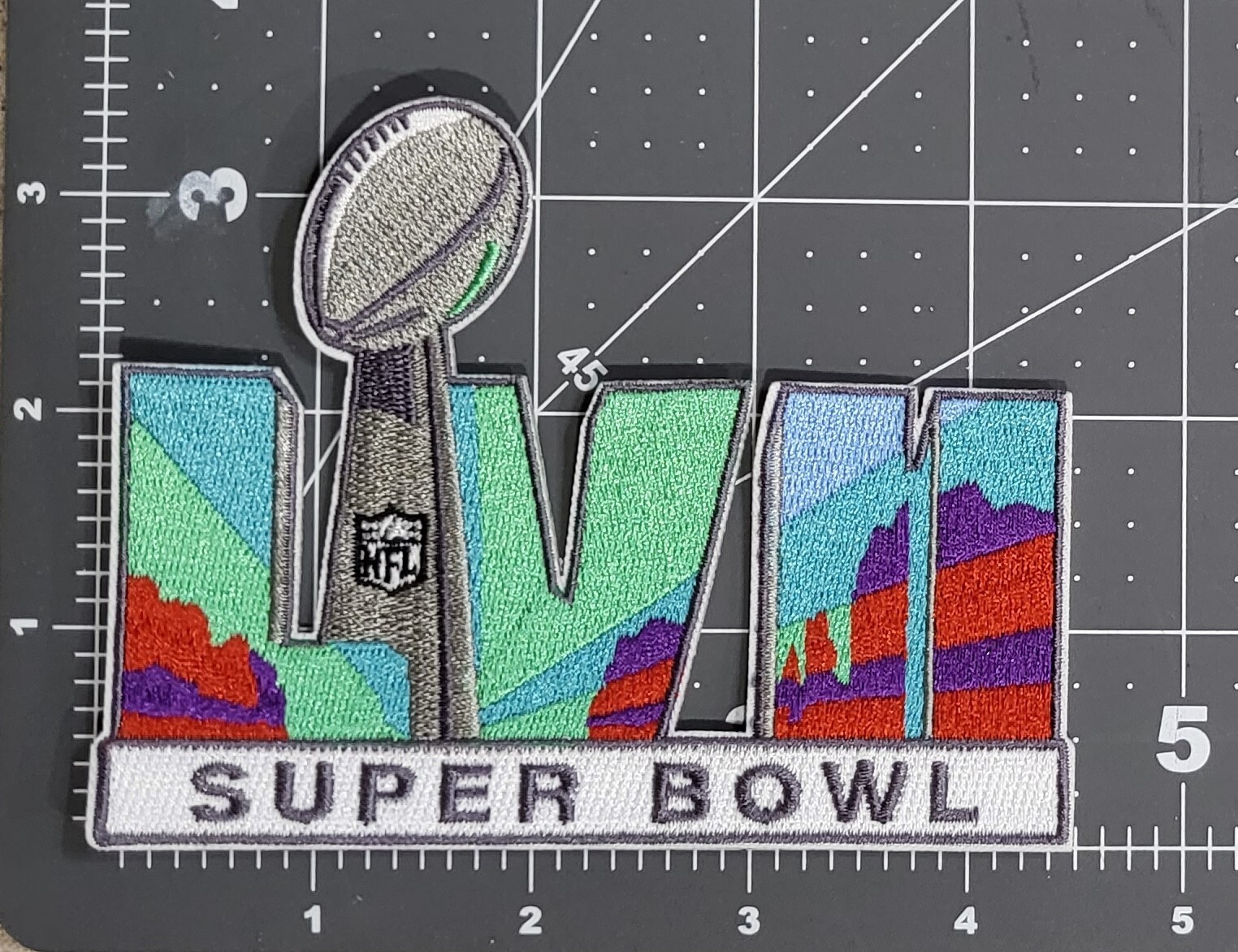 Super Bowl LVII 57 Embroidered Patch Iron/Sew On 2023 Chiefs Free Tracking!