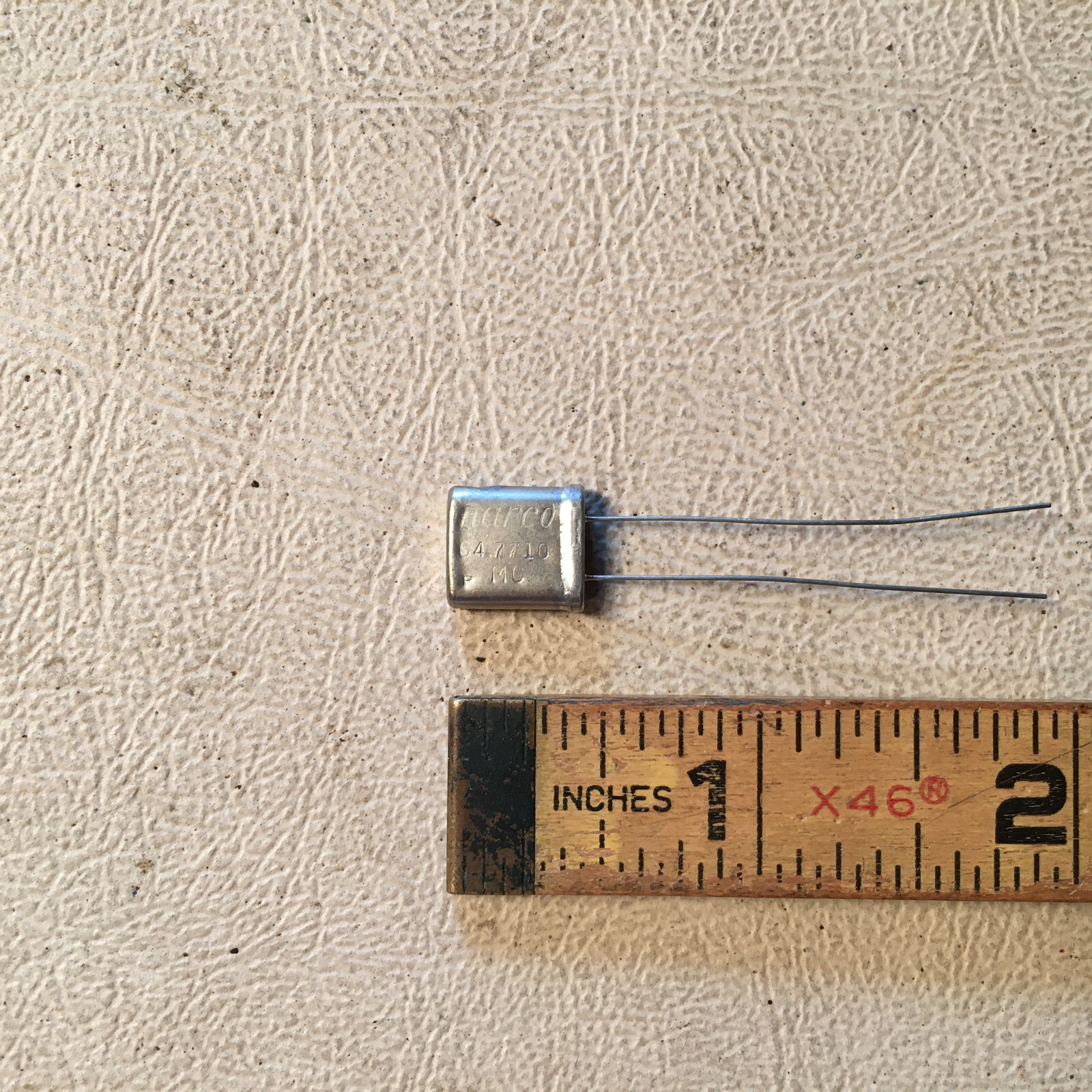 Quartz Crystal 64.7710 Mc, NOS