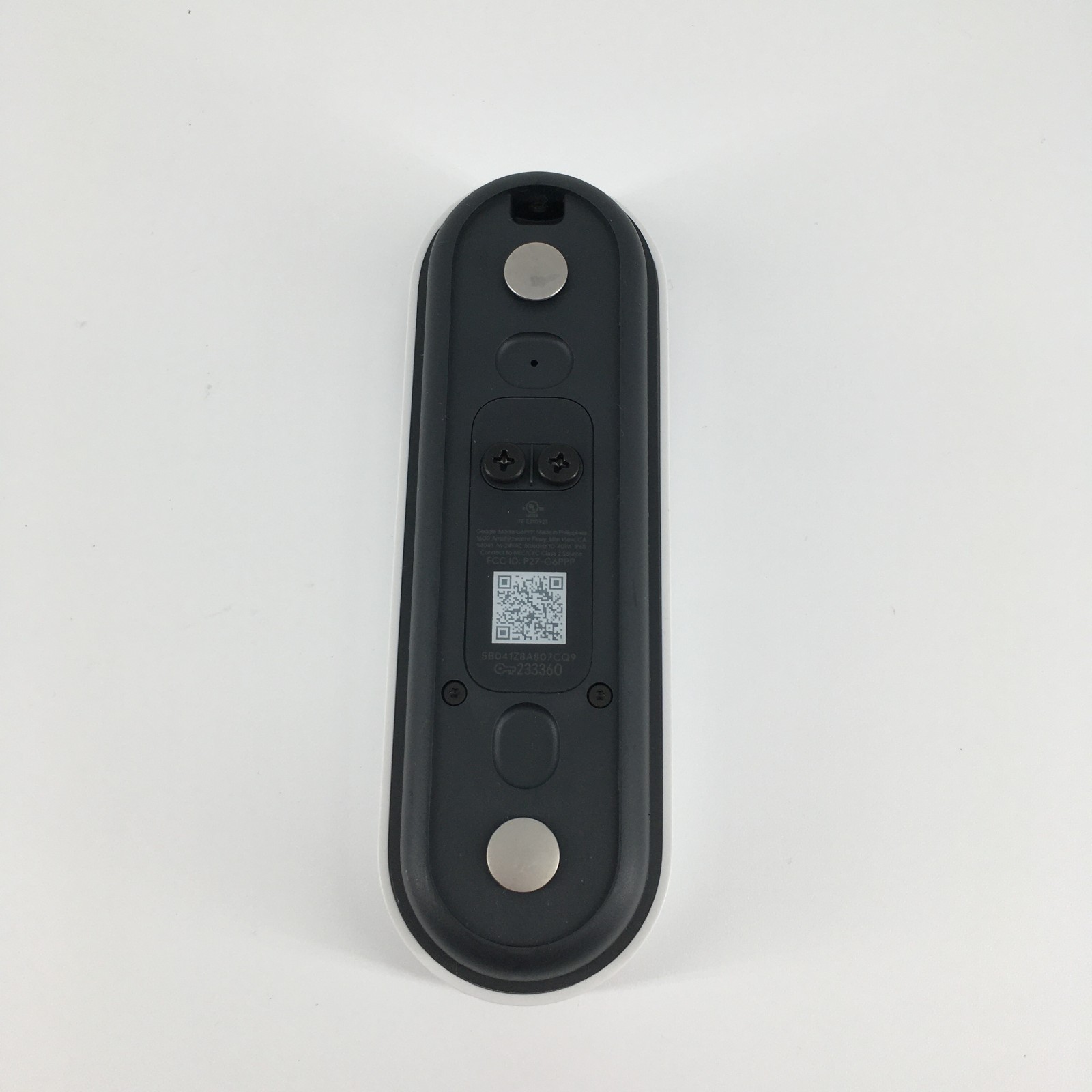 Google Nest Doorbell (Wired, 3rd Gen) - 2025 Model - Snow