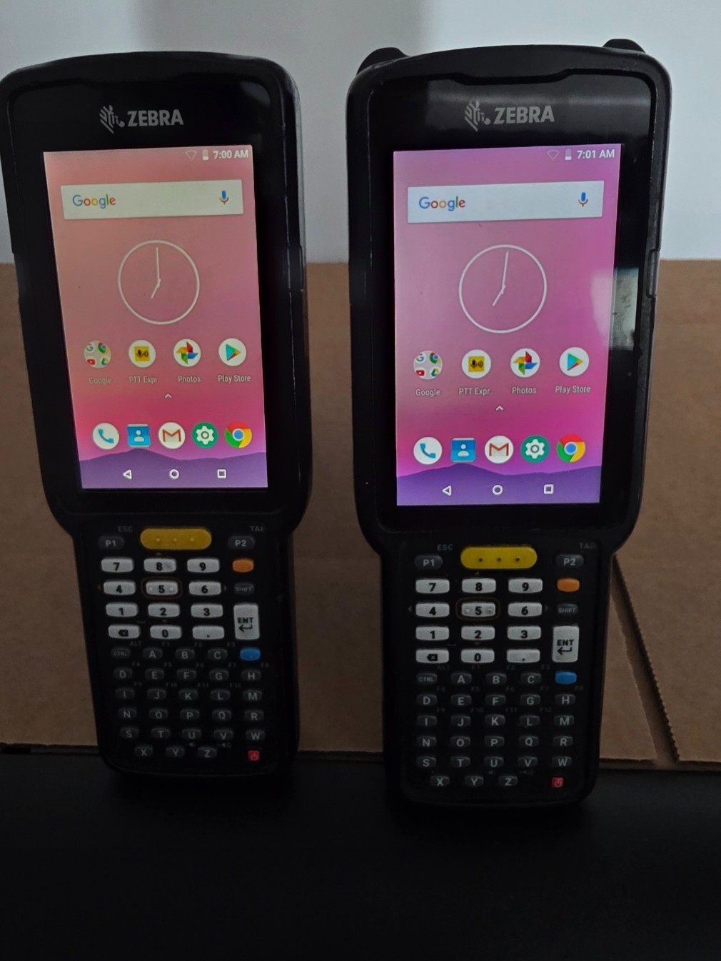 Zebra MC3300 MC330M-GI4HA2US Android 2D Imager Tested Working-Lot of 2
