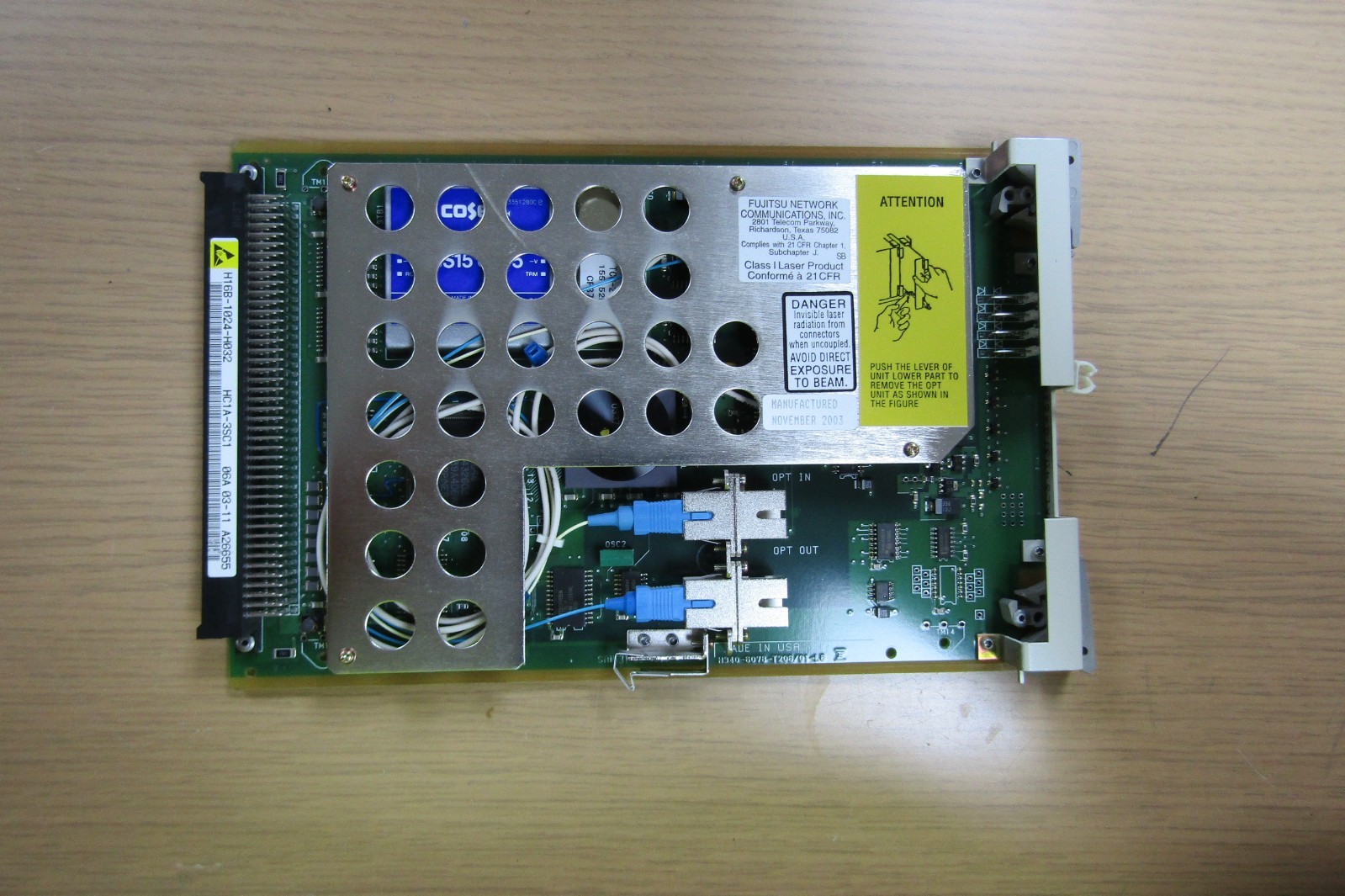 😏 FUJITSU FLM 150 ADM MULTIPLEXER HIGH SPEED CHANNEL UNIT FC9612HCS1
