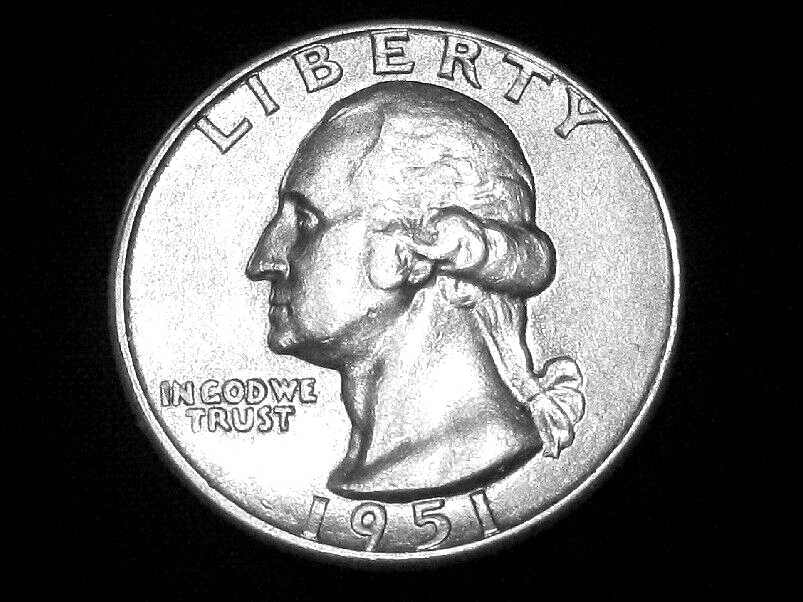 1951-D Washington Quarter --- Almost Uncirculated +++