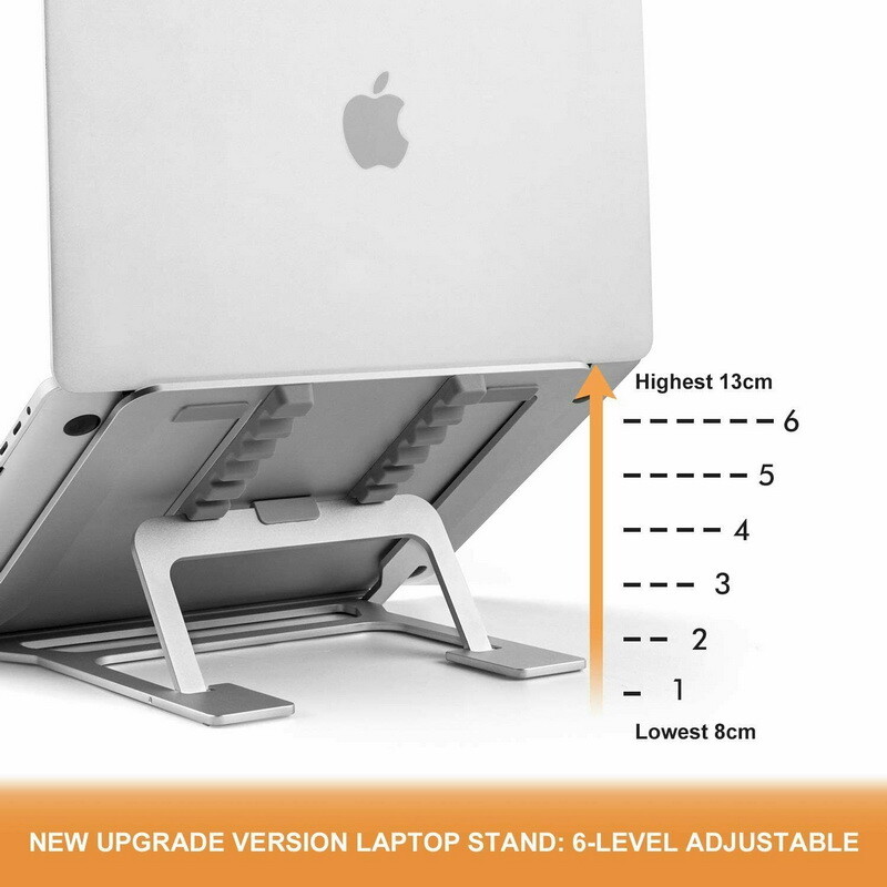 Adjustable Foldable Laptop Tablet Stand Aluminum TY16