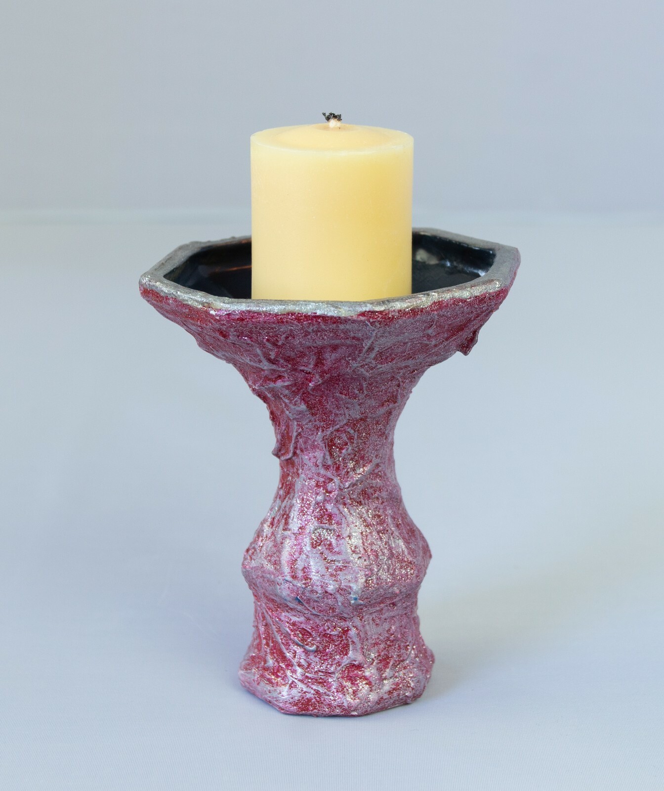 Handmade Candle Holder Stand for BOTH Taper and Pillar Candles