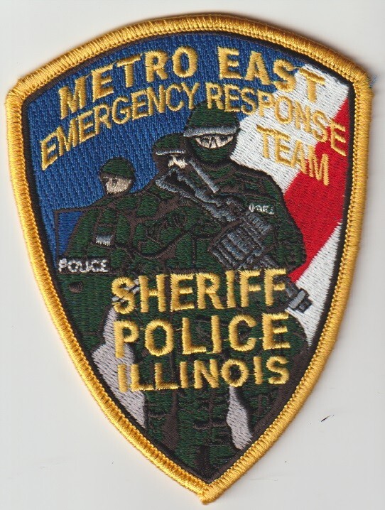 Metro East IL Emergency Response Team obsolete patch ship from Australia