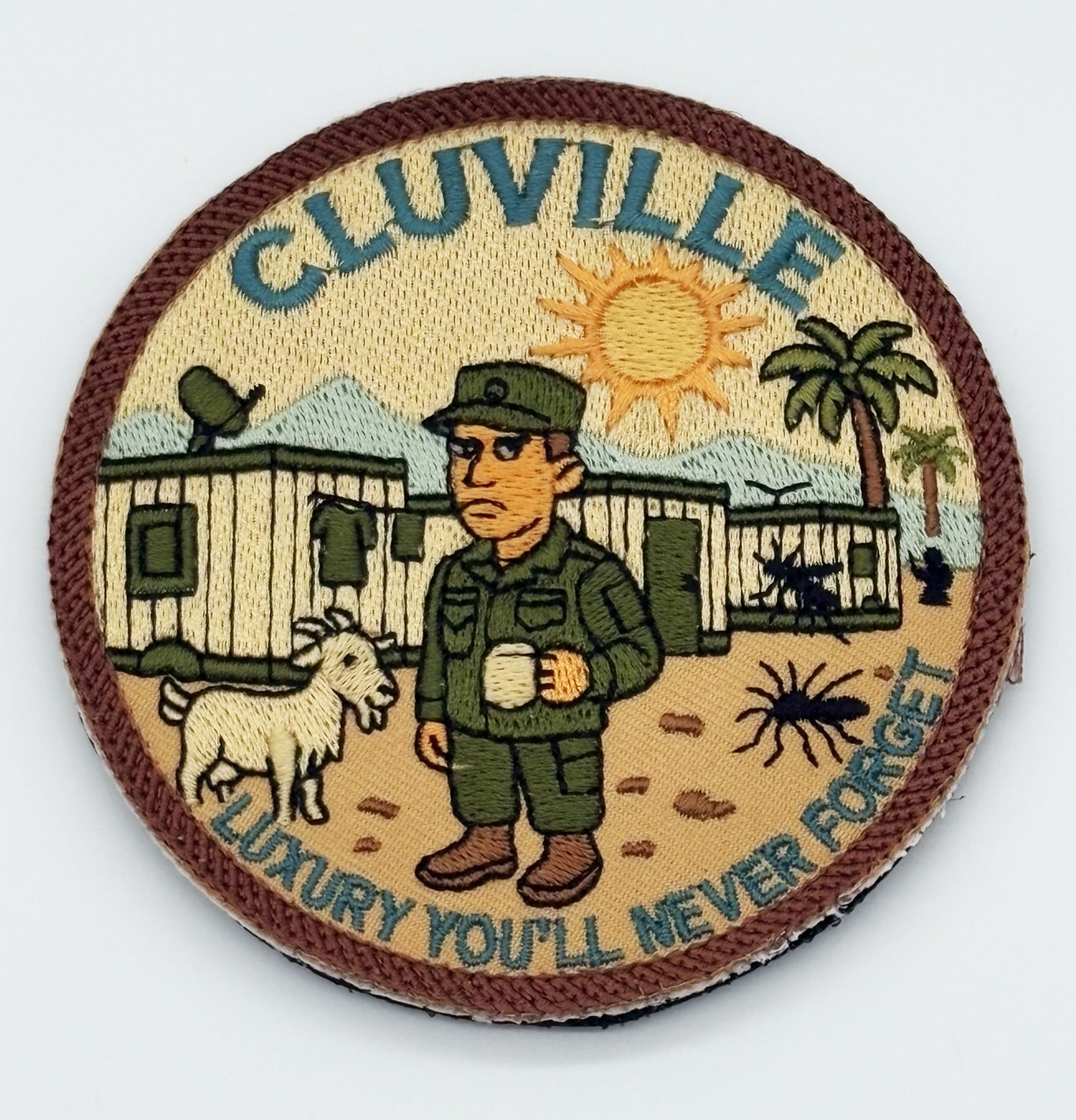Cluville Patch, Hook and Loop, 3.5 inch