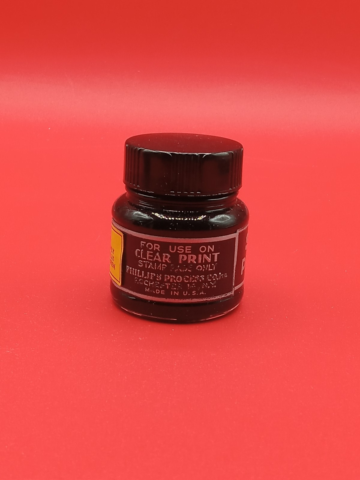 Vintage Clear Point stamp pad ink NOS