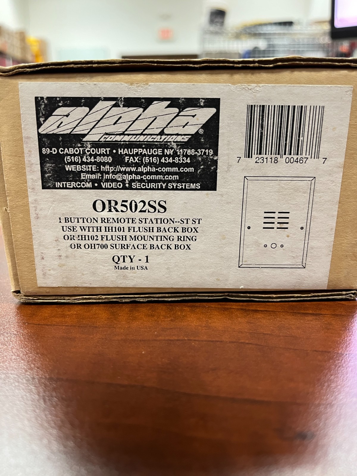 ALPHA COMMUNICATIONS OR502SS Remote Station