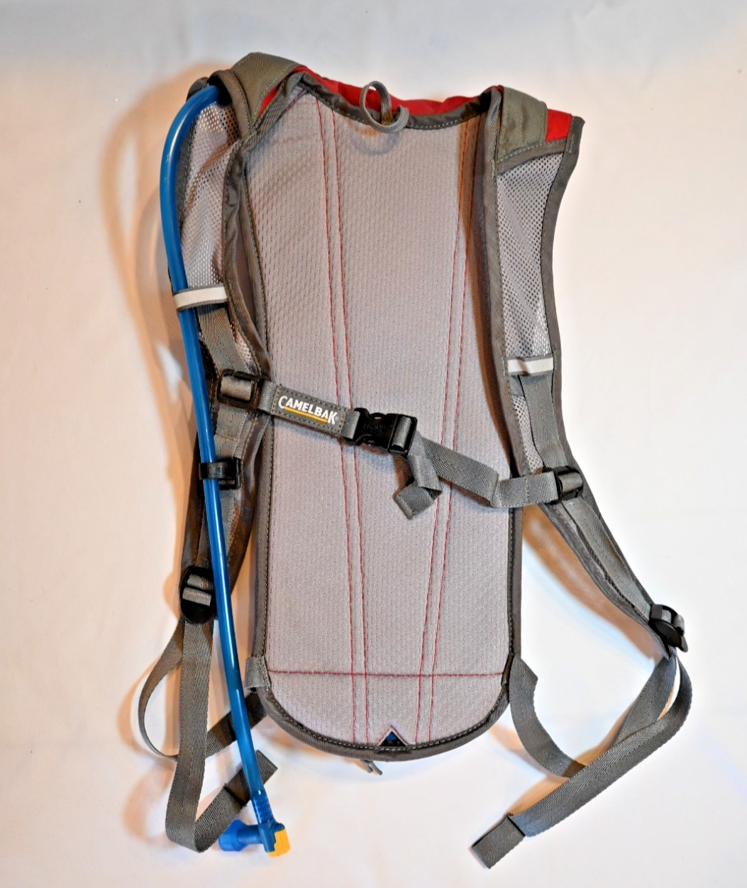 Camelbak Classic Hydration Backpack, 70 oz, Red and Gray