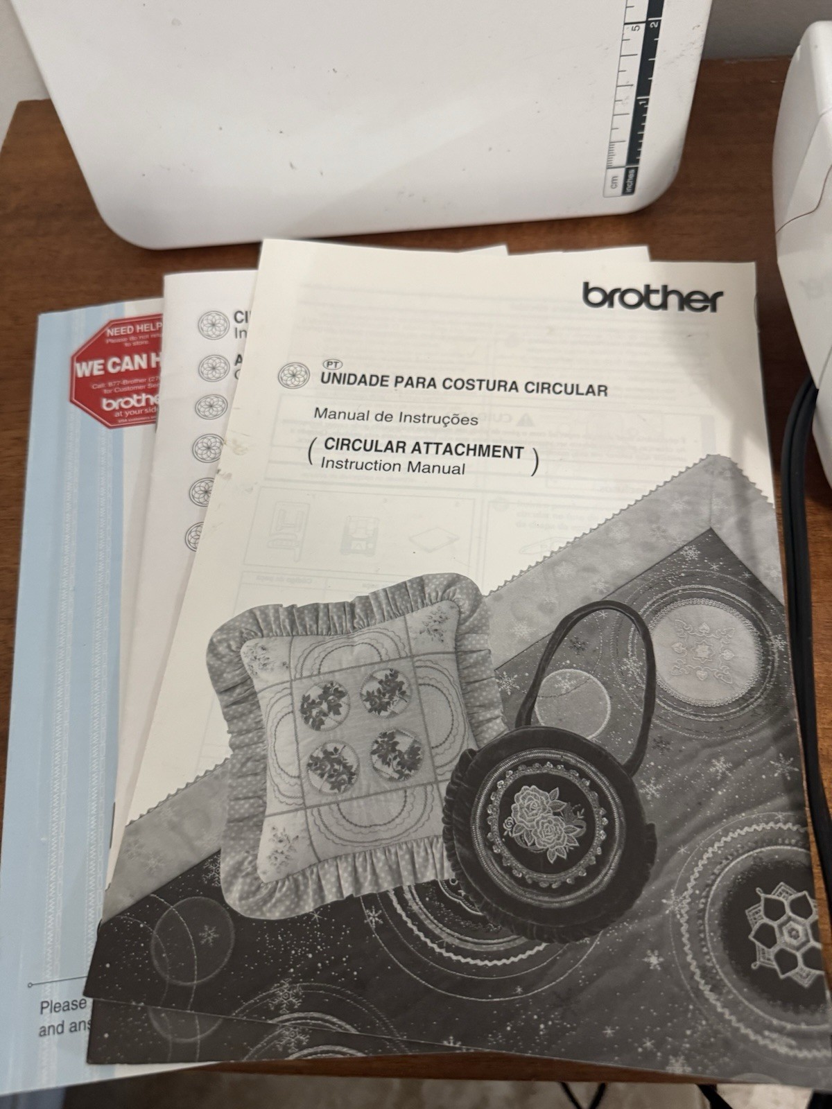 Brother BX2925PRW Project Runway Computerized Sewing Machine Pedal Table Manuals