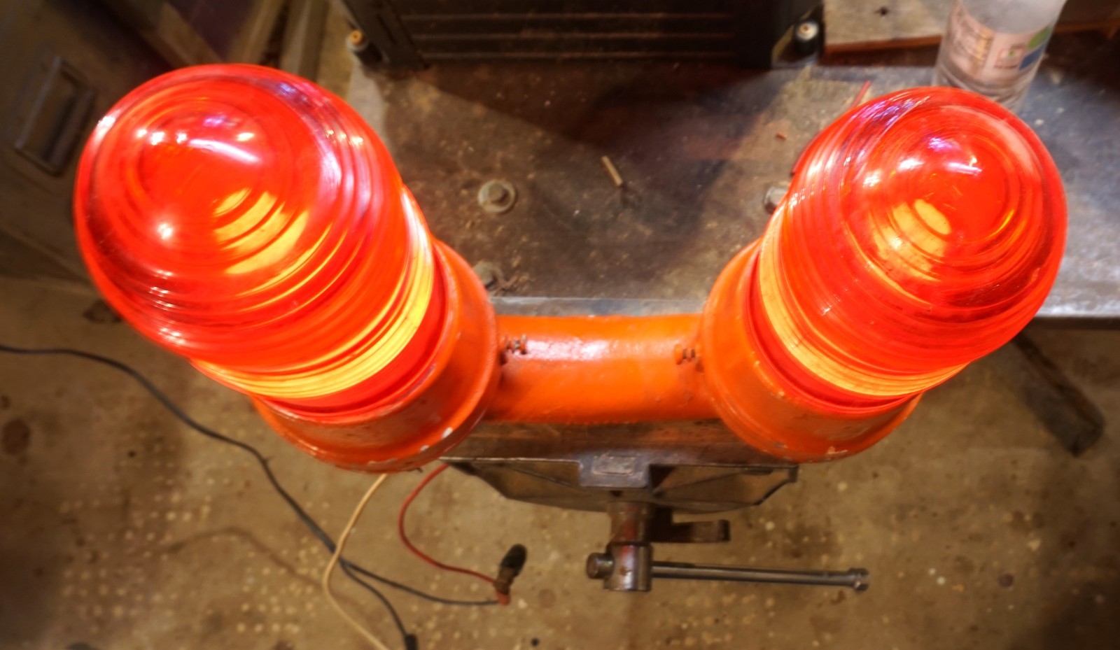 Aviation Hazzard Light Vintage H&P Mancave