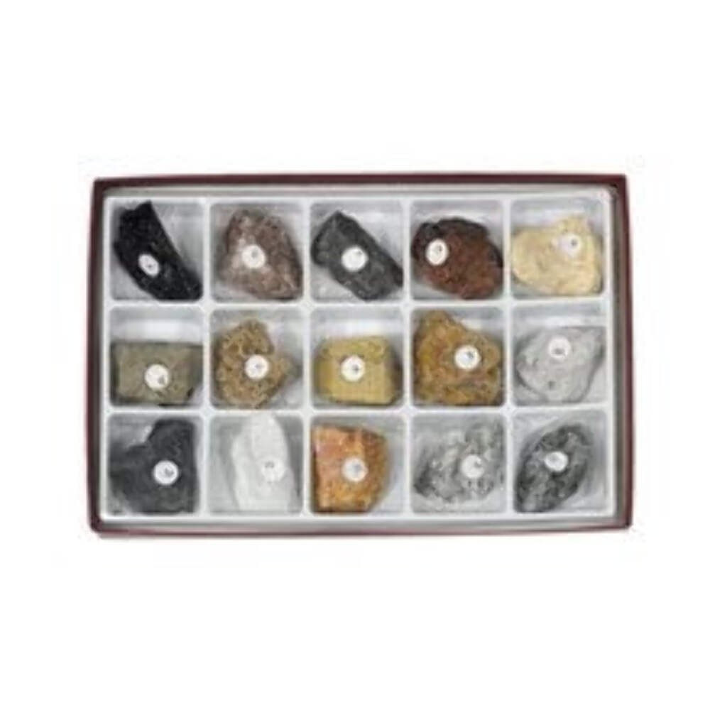 Rock Study Kit, 15 Specimens