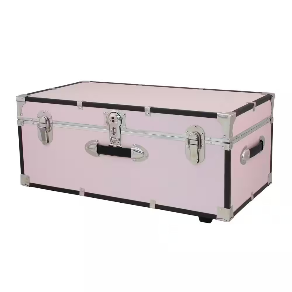 Seward Explorer 30 In. Trunk with Wheels & Lock, Blush