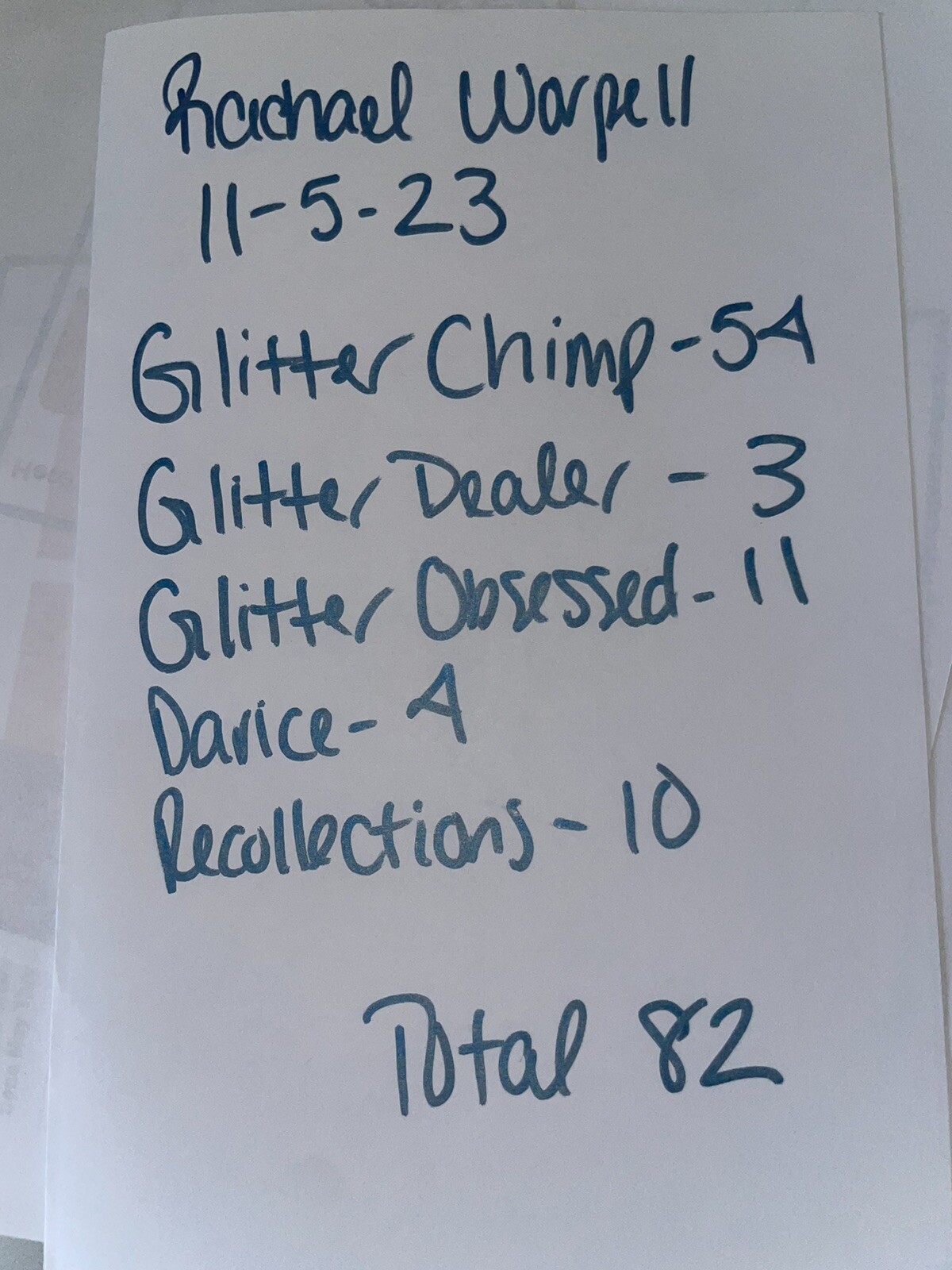 craft glitter lot