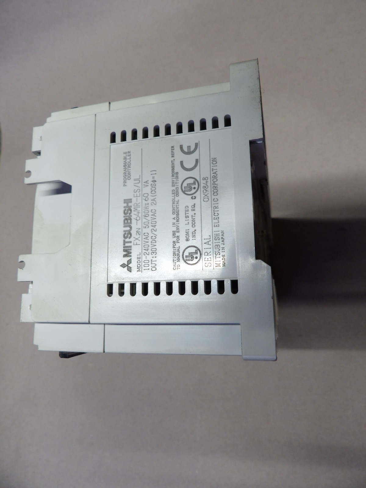 Mitsubishi FX2N-64MR PLC Module * removed from working machine * Free Shipping