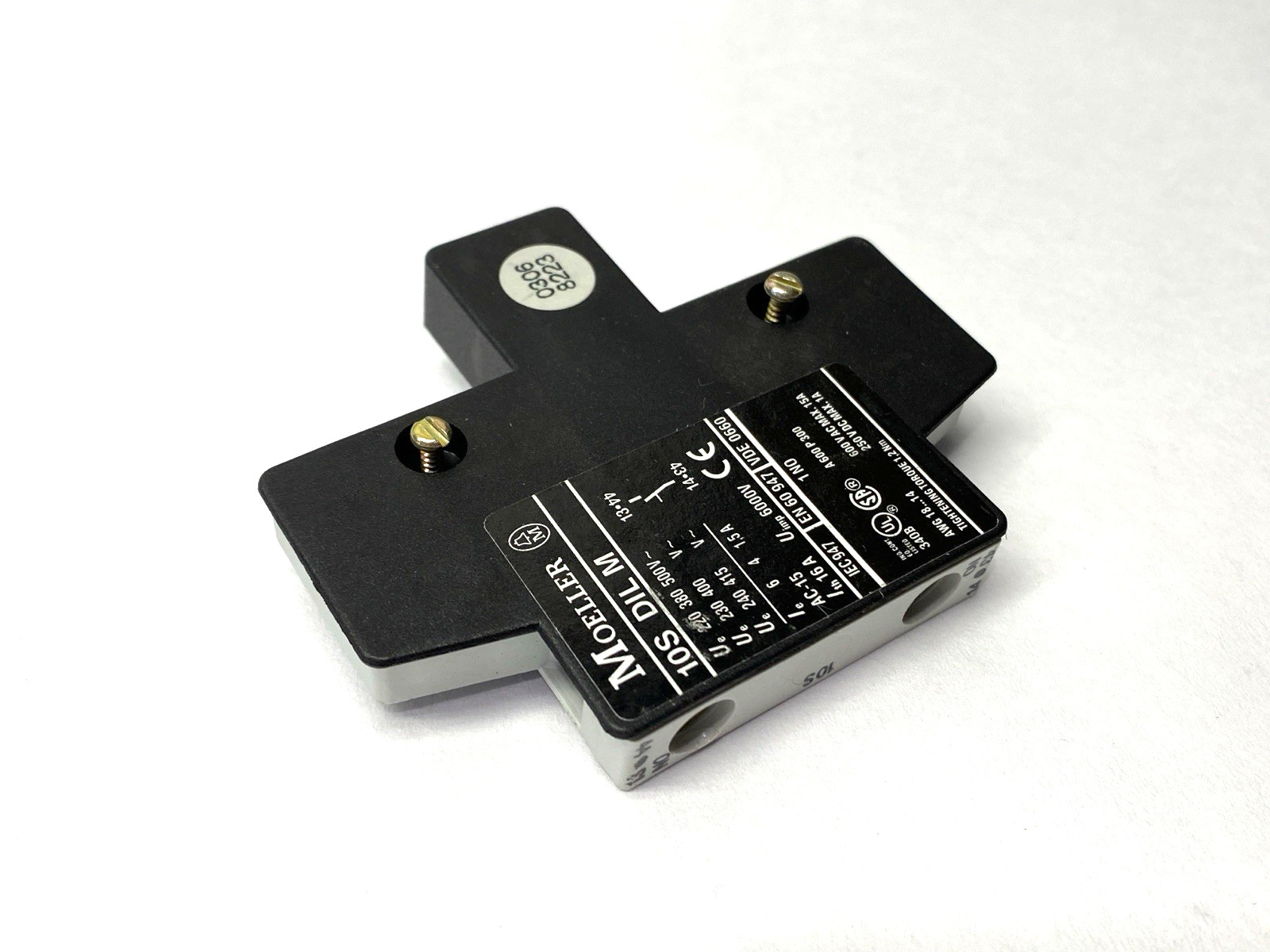 Moeller 10SDILM Auxiliary Contact 15A 600VAC