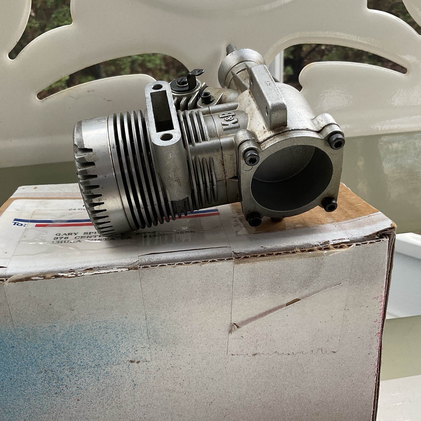 Vintage K&B Model RC Engine .65 Used With Compression