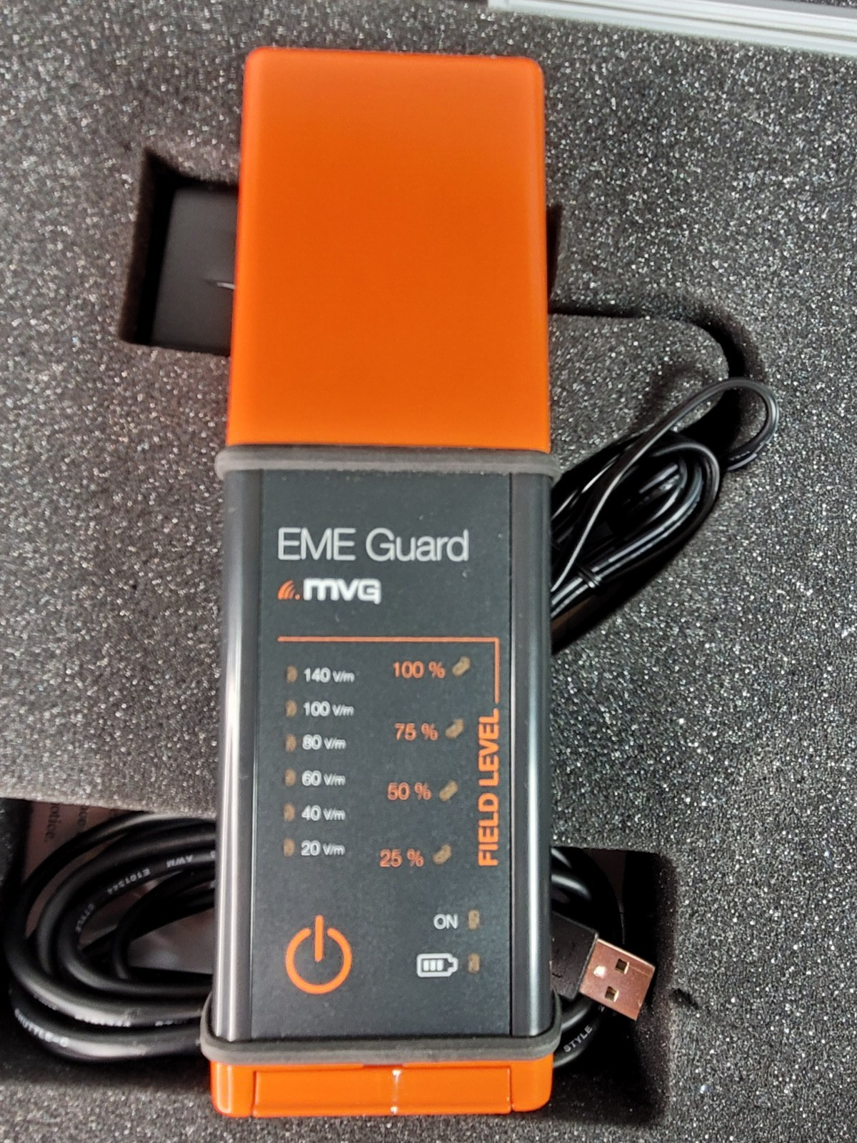 (USED) MVG EME Guard Unit with power adapter and case