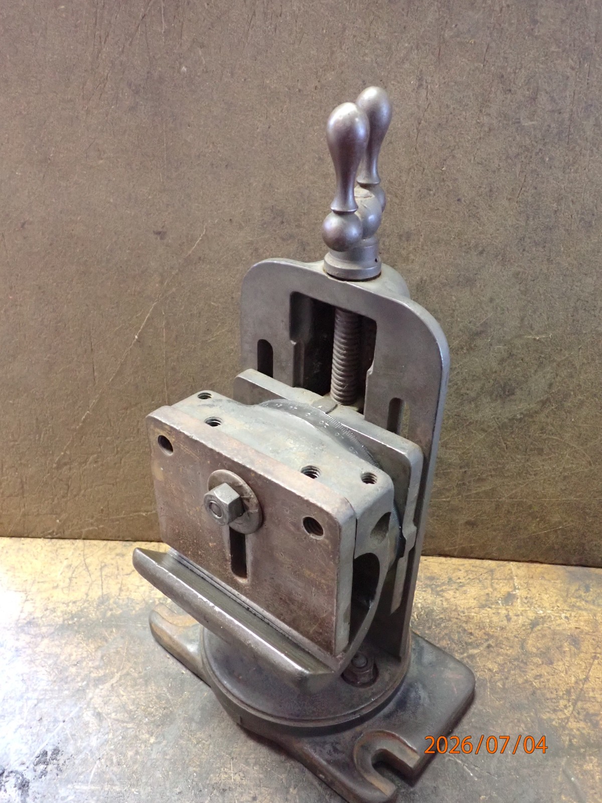 ADJUSTABLE GRINDING GRINDER FIXTURE POSSIBLE BROWN AND SHARPE JIG MACHINIST TOOL