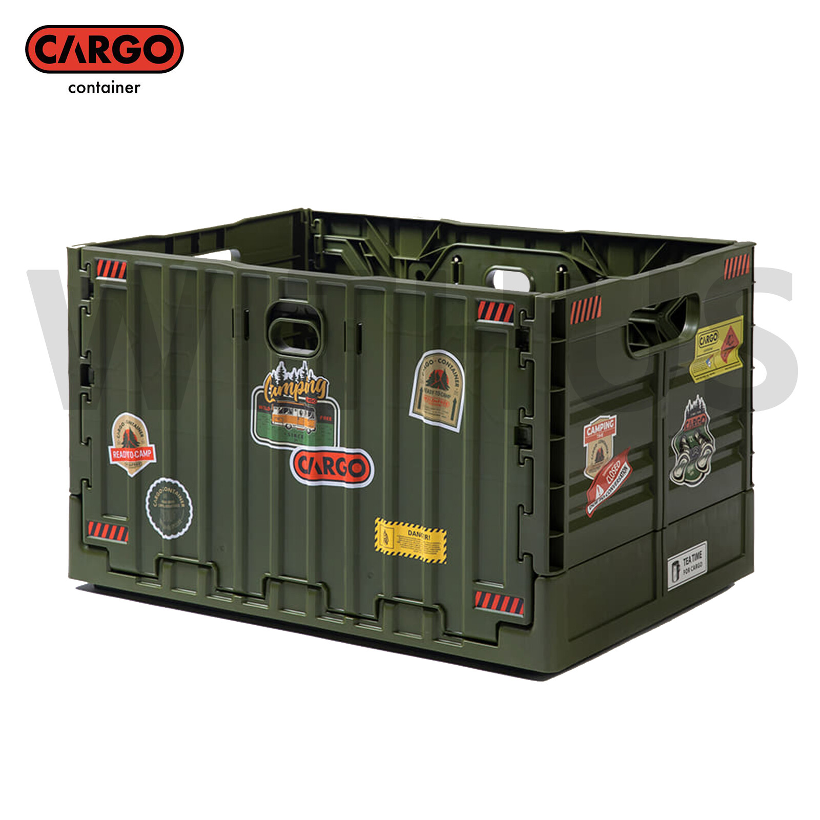 CARGO CONTAINER Signature Folding Box Camping Table - 3colors