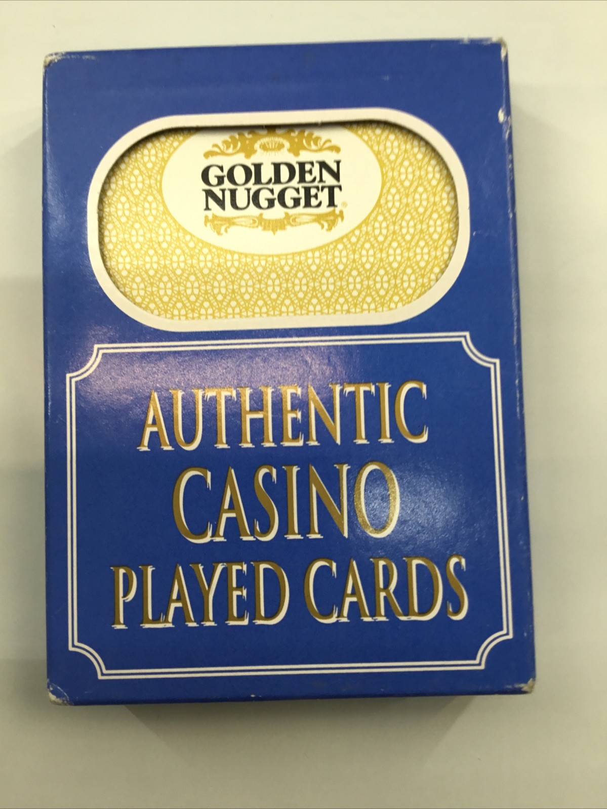 Golden Nugget Casino Used Playing Cards Las Vegas Nevada Sealed Poker Fremont ST
