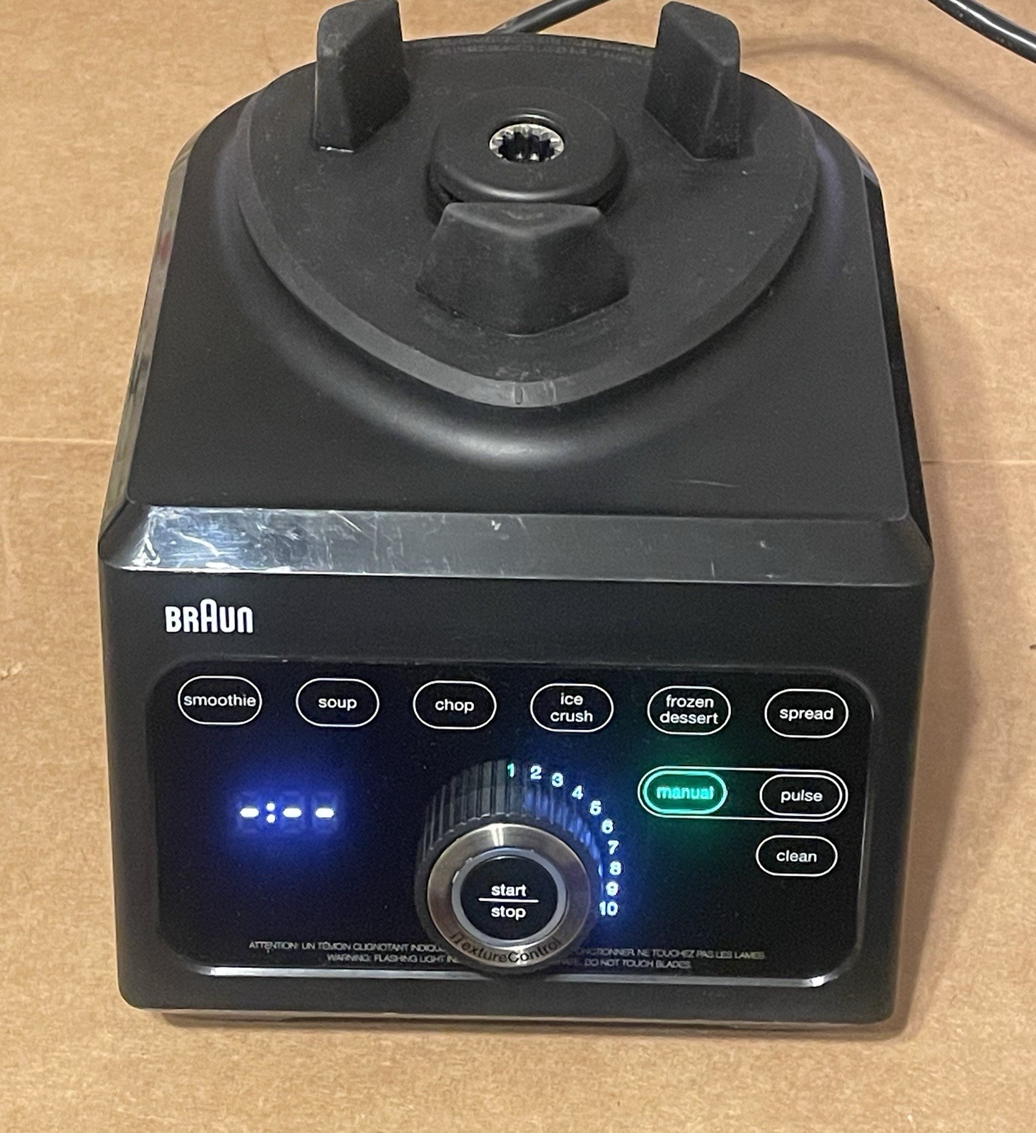 BRAUN JB901AN JUG BLENDER MOTOR BASE ONLY